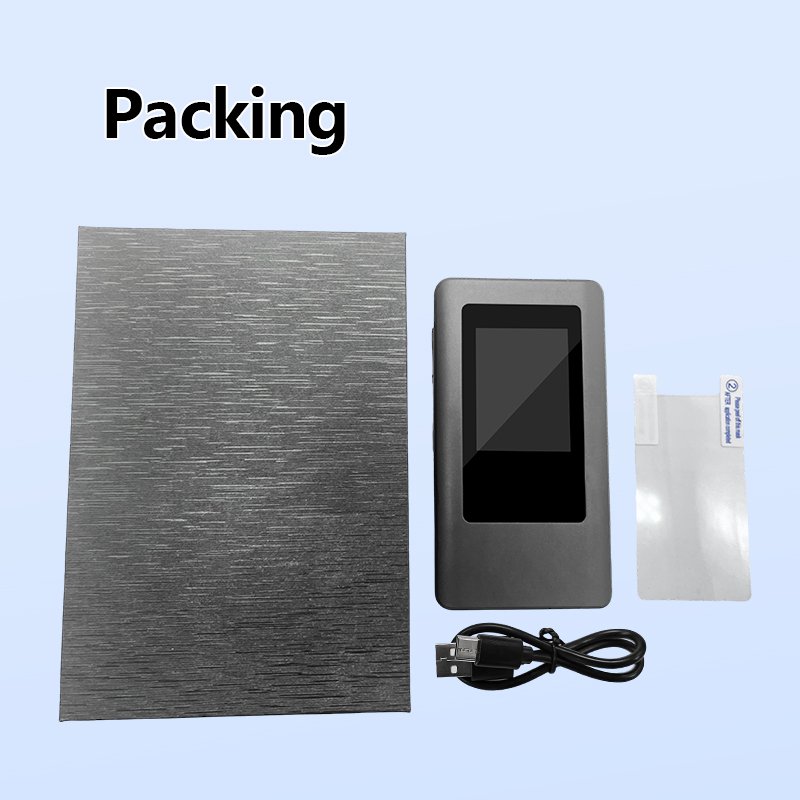4400 mAh Mobile WIFI6 5G Pocket AX1800Mbps Portable 5G Mini WIFI router with Sim Card Slot